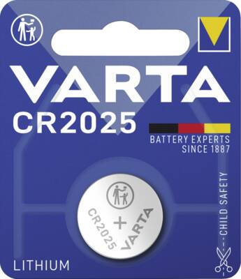 Varta  Knopfzeile Lithium 3V CR2025 