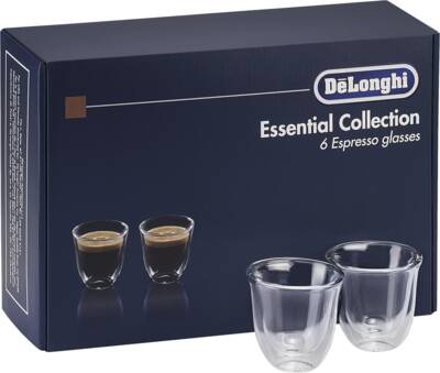 De´Longhi DLSC300 Espresso Glässer 6er Set 